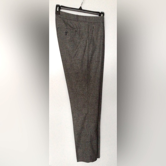 BANANA REPUBLIC Hampton Black & Cream Weave 4-Season Pants - US 4 - Picture 3 of 5